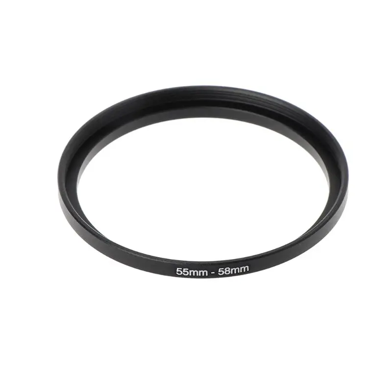 

7PCS/SET 49MM-77MM Universal Black Metal Aluminum Alloy Step-up Ring Common Camera Lens Adapter Filter Set Accessories