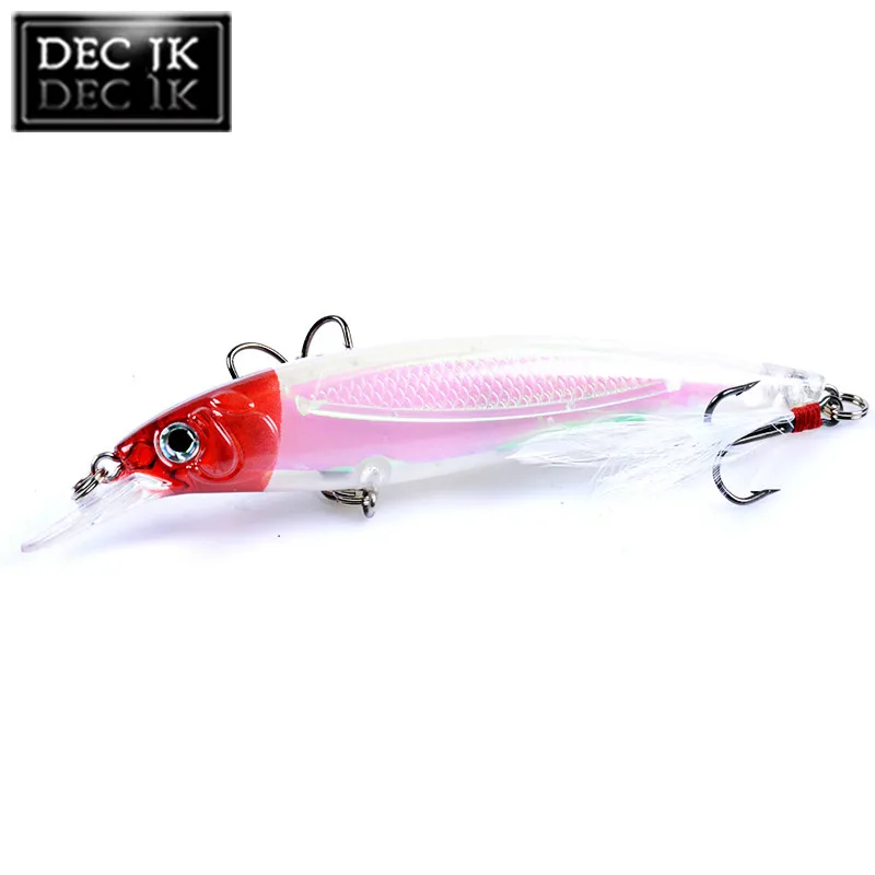 Плавающий Воблер для искусственных басов длинный фотоснимок искусственная