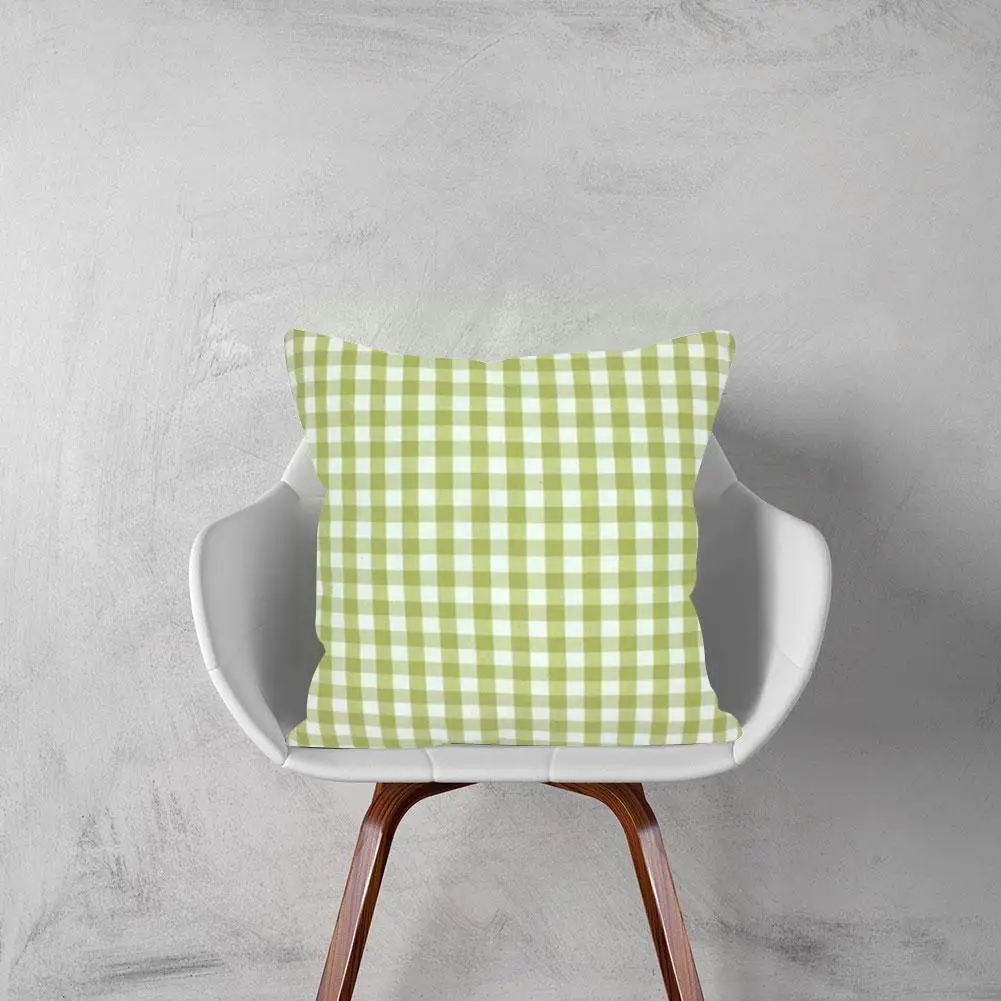 

Plaid Throw Pillow Covers Decorative Christmas Cushion Case Covers Pillow Decor Home Linen Cotton S6L4