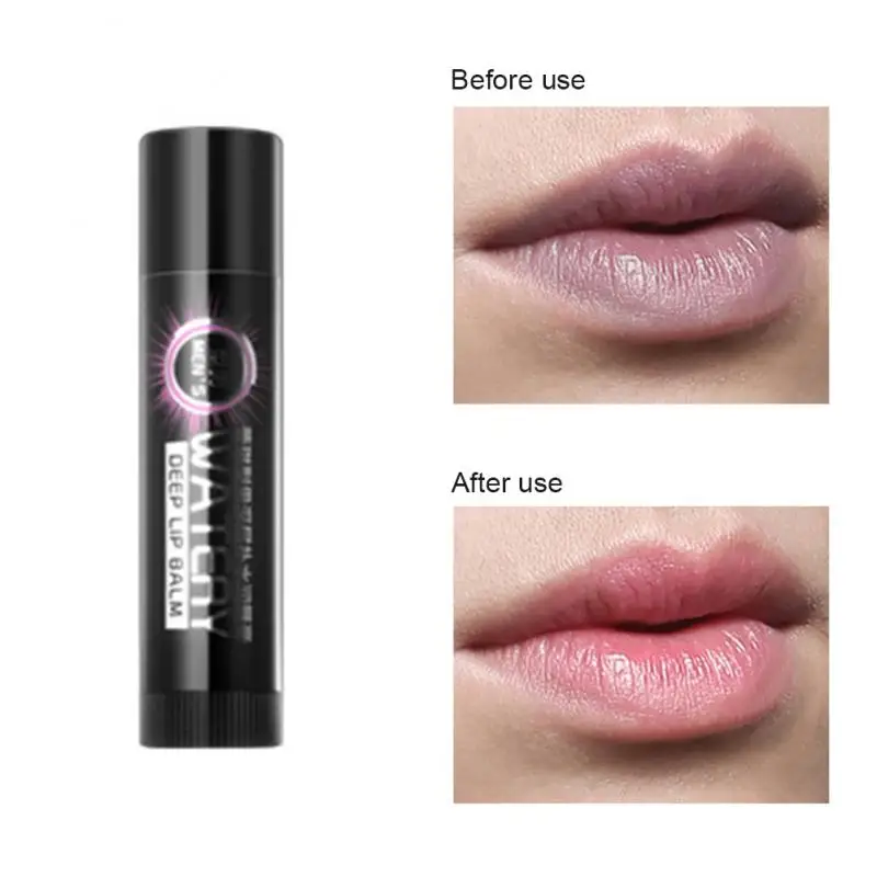 

LCHEAR Color-changing Lipstick Moisturizing Lip Balm Lip Care Anti-drying Nourish Deep Hydrating Lip Lines Makeup Tools TSLM2