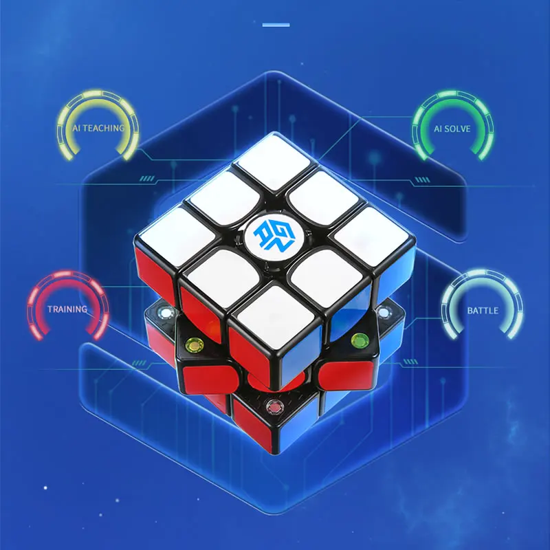 Ган 356 я играть 3x3x3 Магнитный магический куб 3x3 GAN356 магниты 356i смарт-приложение в