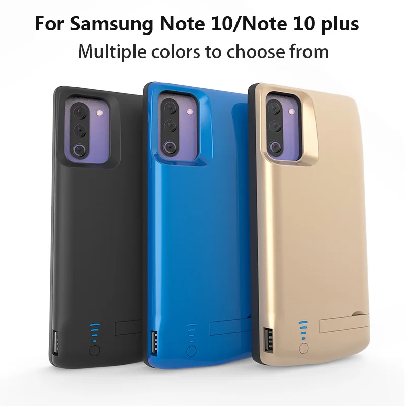 

For Samsung Galaxy Note10 Note 10 Plus Battery Case 5000/6000mAh External Backup Battery Charger Case For Samsung Note10 Note10+