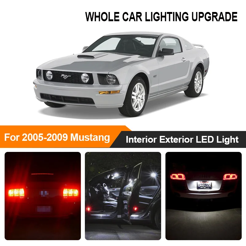 Автомобильная светодиодная лампа для Ford Mustang 2005 2006 2007 2008 2009|Сигнальная лампа| |