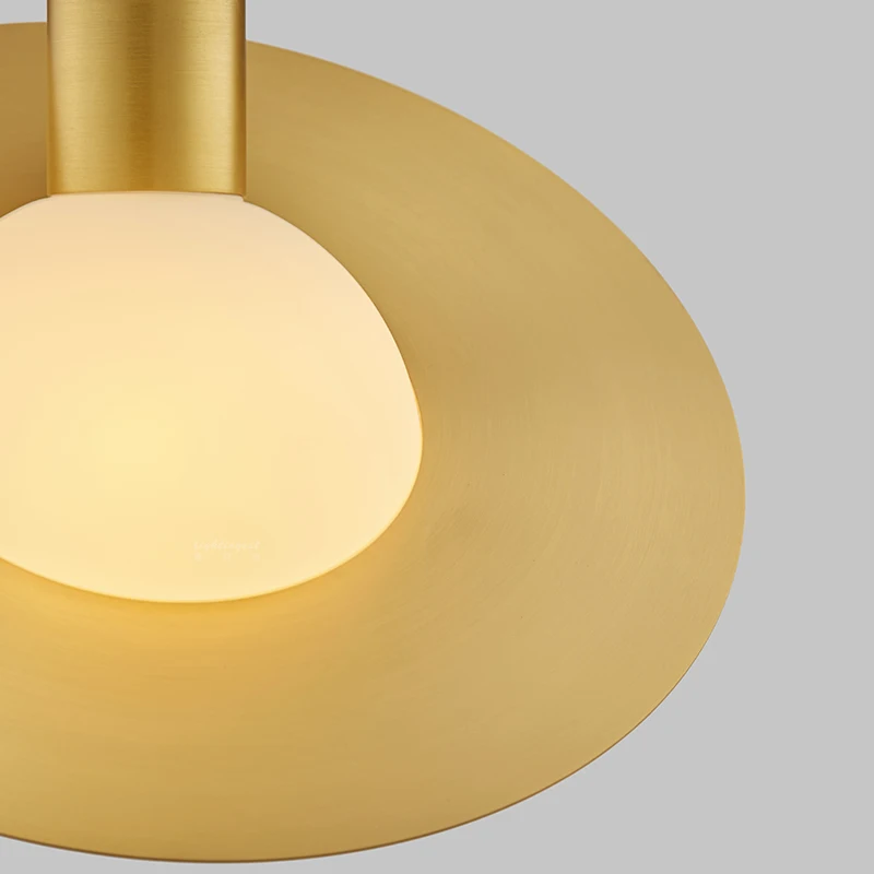 

Подвесной светильник в скандинавском стиле, прозрачный стеклянный абажур, подвесной светильник для столовой, кафе-бара, светодиодный подве...