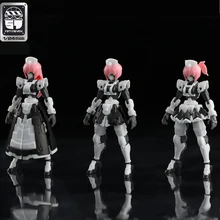 New FIFTYSEVEN Industry Type.3 Type.9 Type.5 No.57 Maid YUI Armored Puppet Oni Flame Grave Frog 1/24 Scale Action Figure Toys