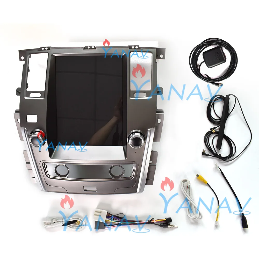 

HD car video multimedia system player For-NISSAN PATROL 2013-2017 car stereo GPS navigation autoradio MP3 player vertical screen