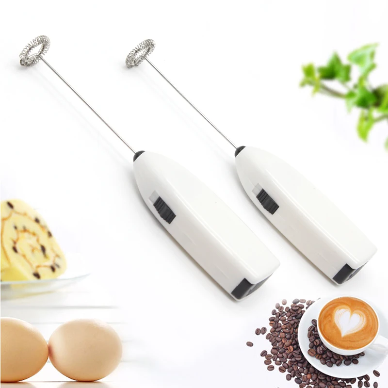 1 шт. Электрический миксер для кофе маркер пенообразователь мини яиц ручной