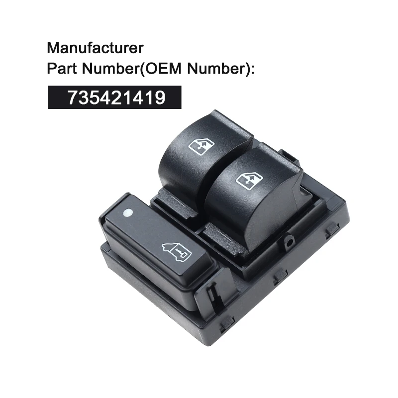 Переключатель Стеклоподъемника для Fiat Ducato Doblo Citroen Jumper II peugeot боксер 2006 2007 2008 2009 2014