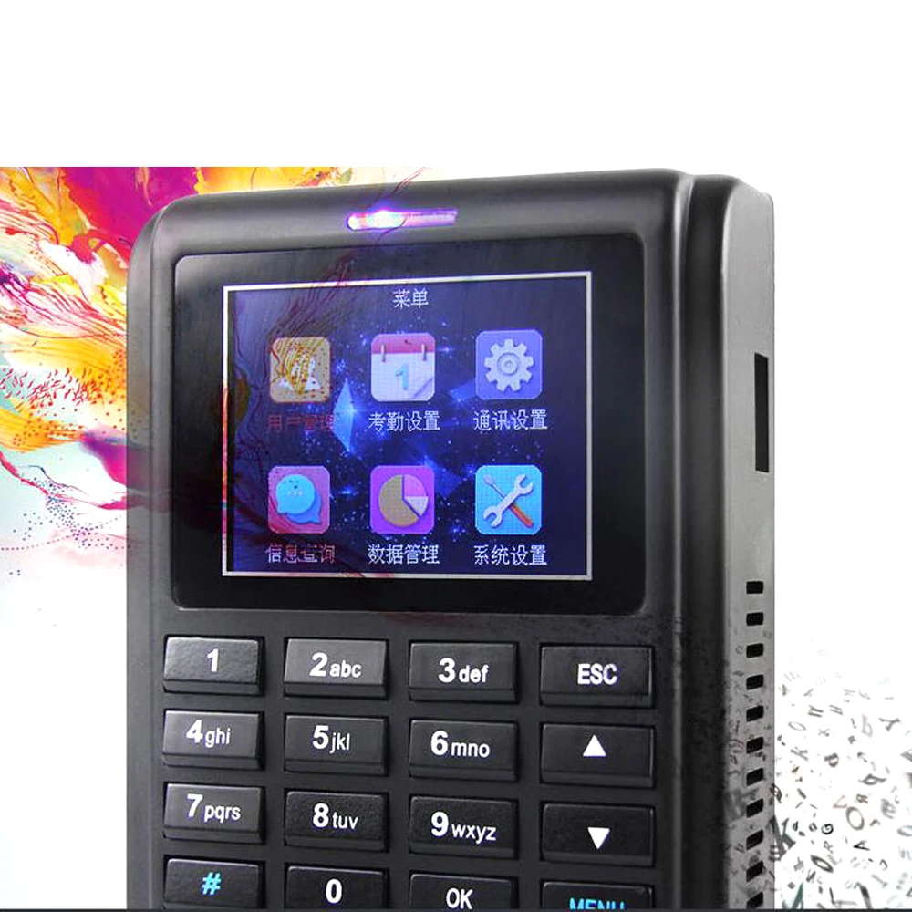 Система Linux Standalone125KHZ RFID Card Reader TCP/IP и TFT экран система контроля доступа по