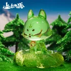 Оригинальные детские игрушки, фигурка девять хвостовых лисиц, Xiuxian 9 стилей, сюрприз, случайный аниме модель, угадай, подарок 8 шт.компл.