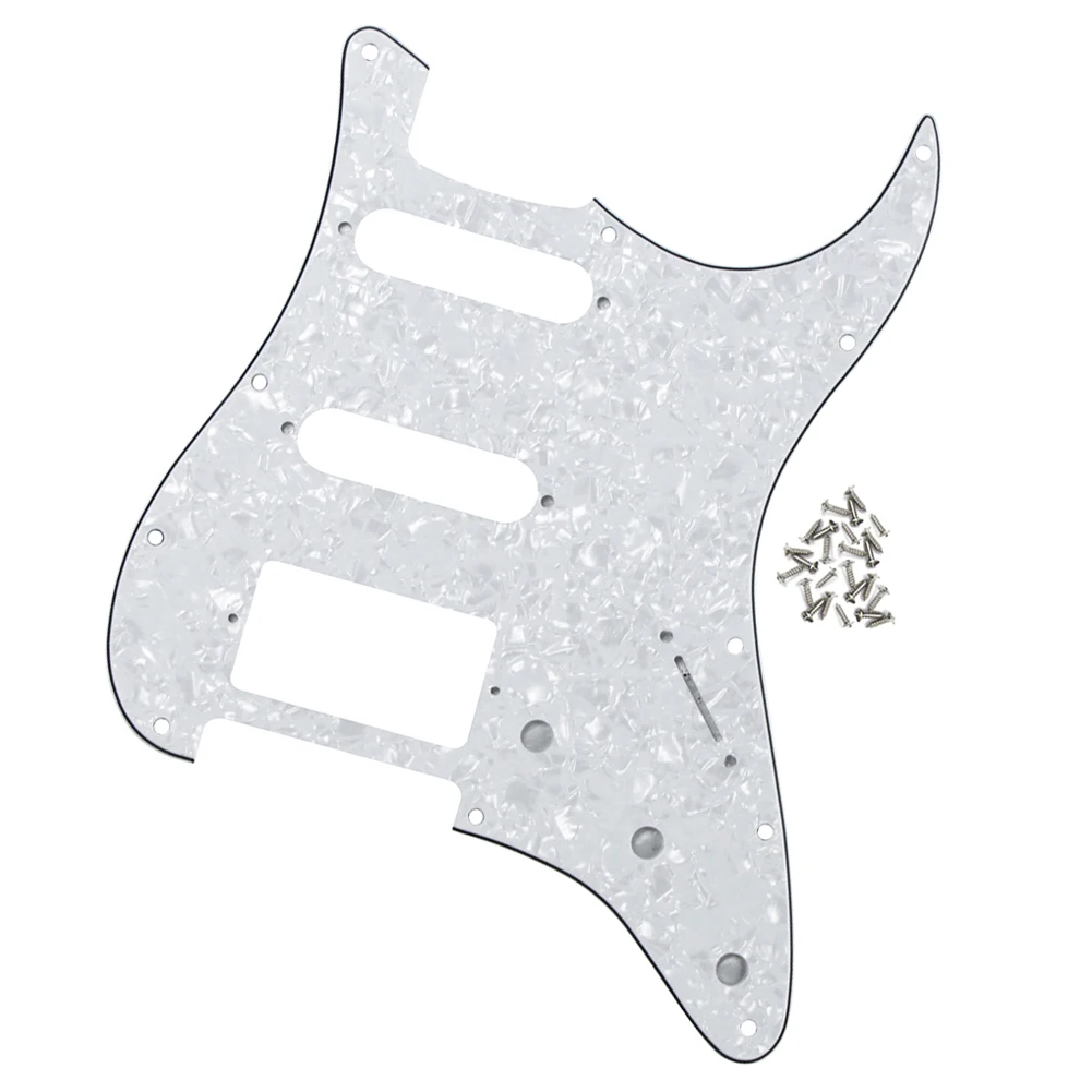 10 отверстий JB бас SSH гитарная Накладка для защиты от царапин крыла Стандартный