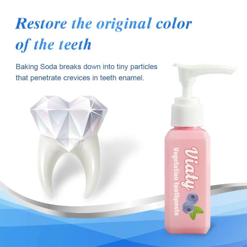 

Viaty Vegetation Toothpaste Stain Smoke Removal Reduce Tooth Dirt Whitening Toothpaste Fight Bleeding Gums Toothpaste