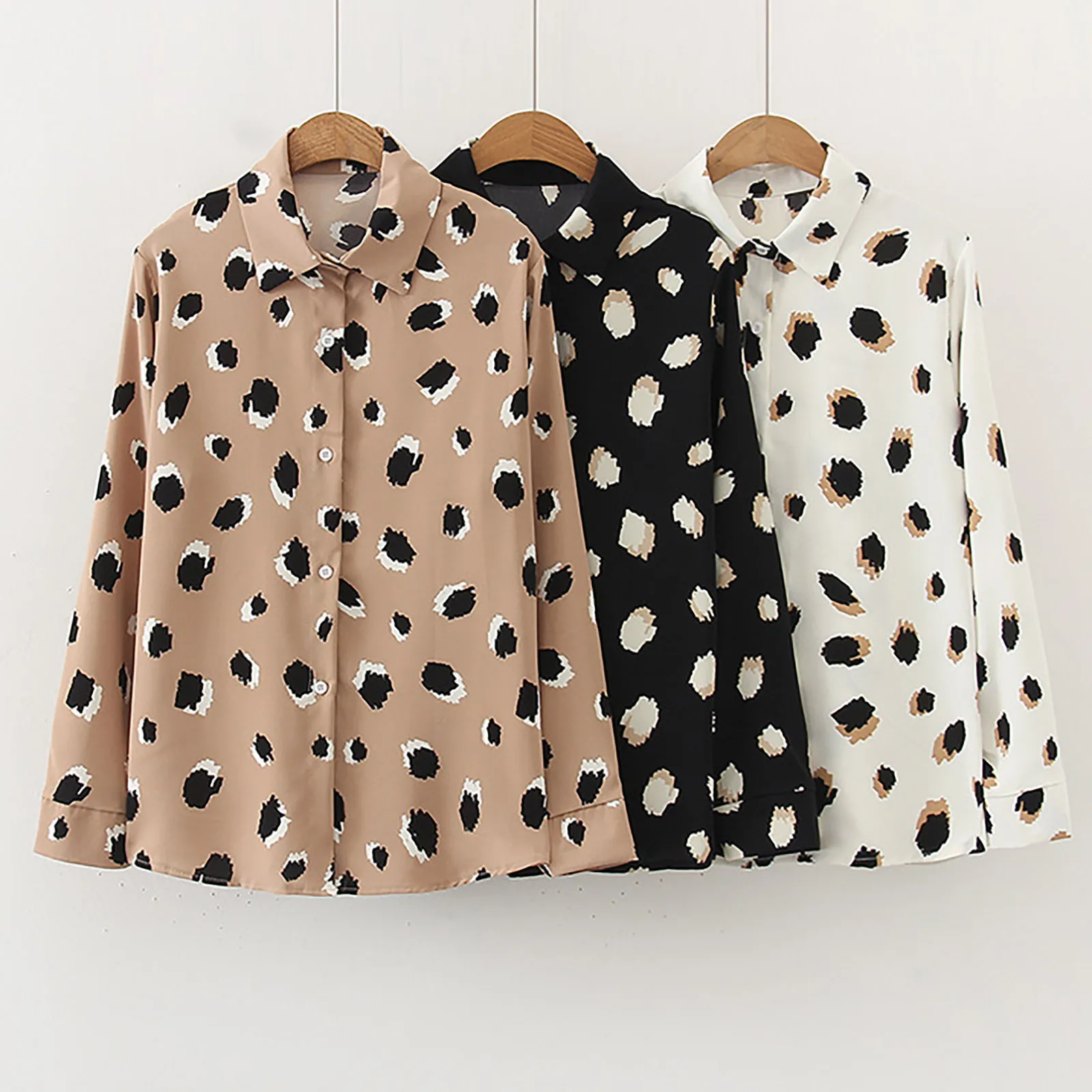 

Fashion Blouse 2021 Women Coat Blouse Sweat shirt Pattern Print Tops Fashion Cardigan blouses blusas mujer рубашка женская