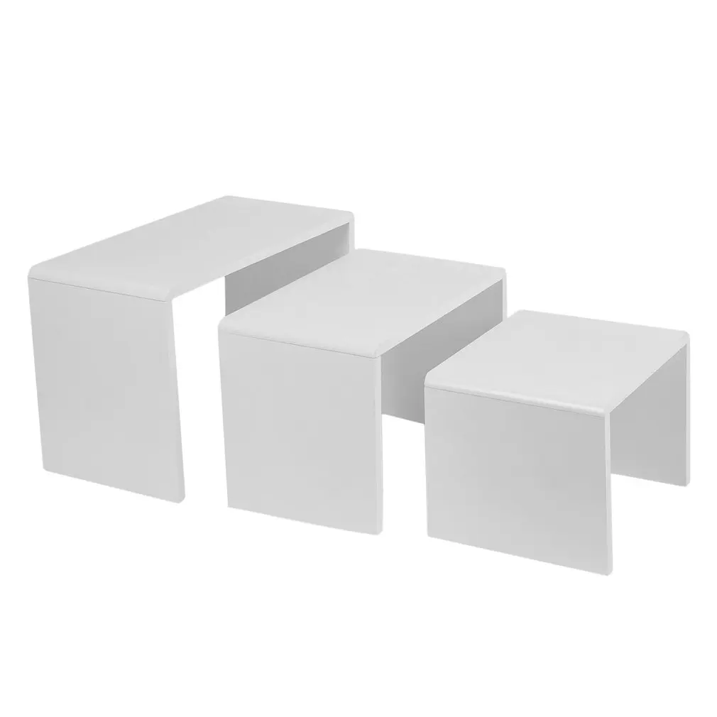 3 шт. современный дизайн белый лак высокой устойчивости простота Дерево Круглый