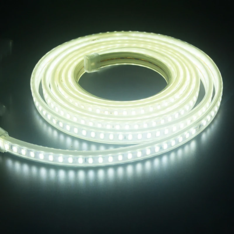 СВЕТОДИОДНАЯ лента SMD 5730 220 в 240 водонепроницаемая светодиодная веревка