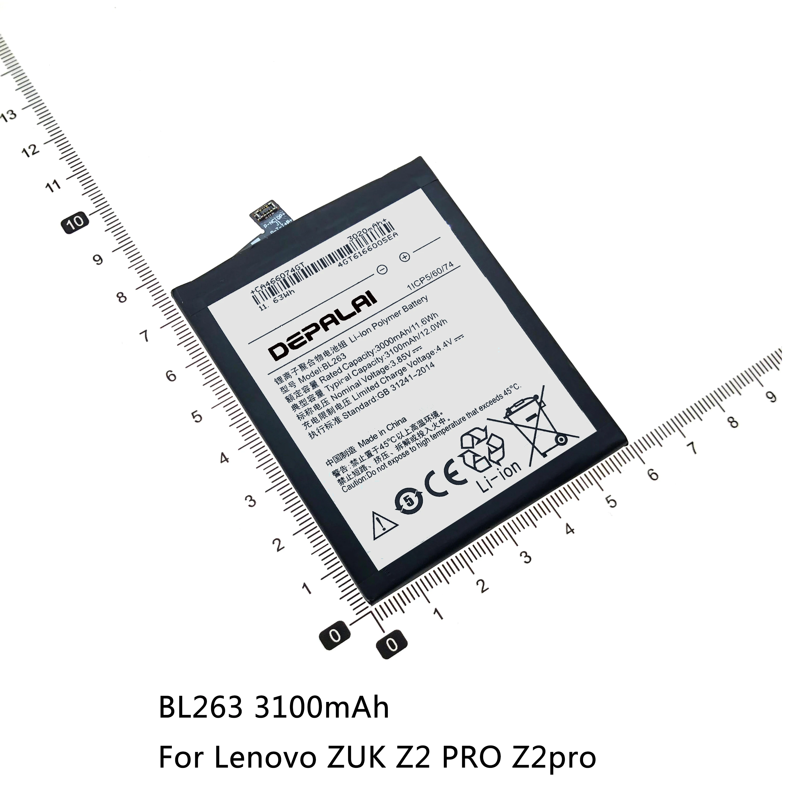 Аккумулятор для Lenovo VibeP2 P2a42 P2a40 P2c72 ZUK Z2 pro K6 G G5 Plus A5 L18011 XT1662 MOTO XT1663 | Мобильные