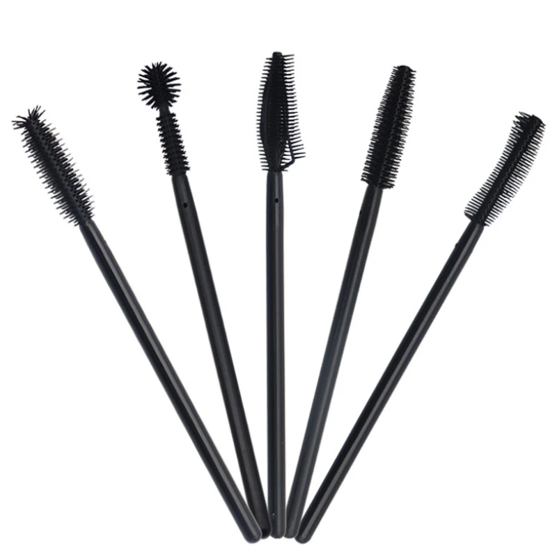 

2 Sticks Butterfly Type Eyelash Brush Eyelash Eye Lash Black Disposable Mascara Wand Brush Spoolies Makeup New