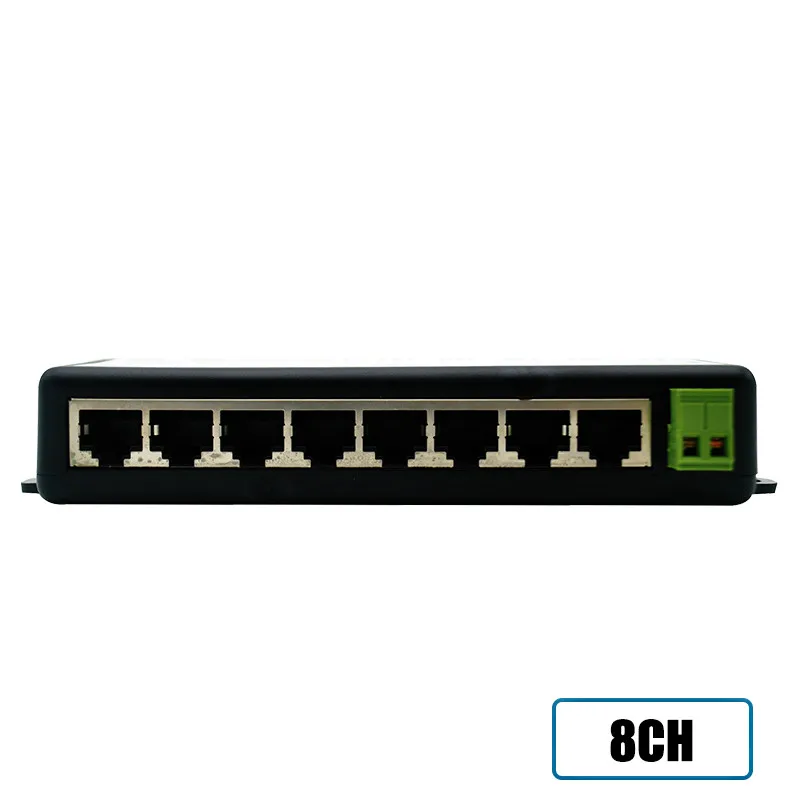 Сетевой разветвитель POE IEEE802.3af устройство для видеонаблюдения 4 порта 8 портов