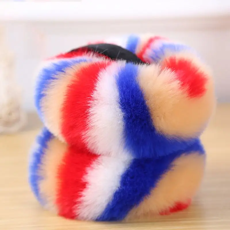 Женские зимние утолщенные пушистые плюшевые наушники для девочек-подростков