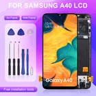Оригинальный дисплей A405 для Samsung Galaxy A40 Lcd A40 2019 с сенсорным экраном дигитайзер в сборе с инструментами Бесплатная доставка
