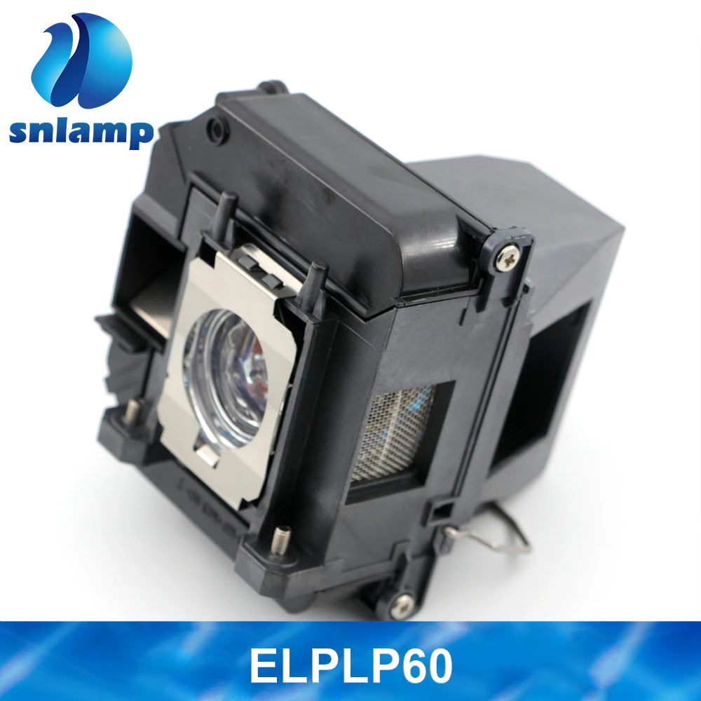 Высокое качество для ELPLP60/V13H010L60 лампой Лампы проекторов EPSON EB 95 96W 425W 900 905|Лампы