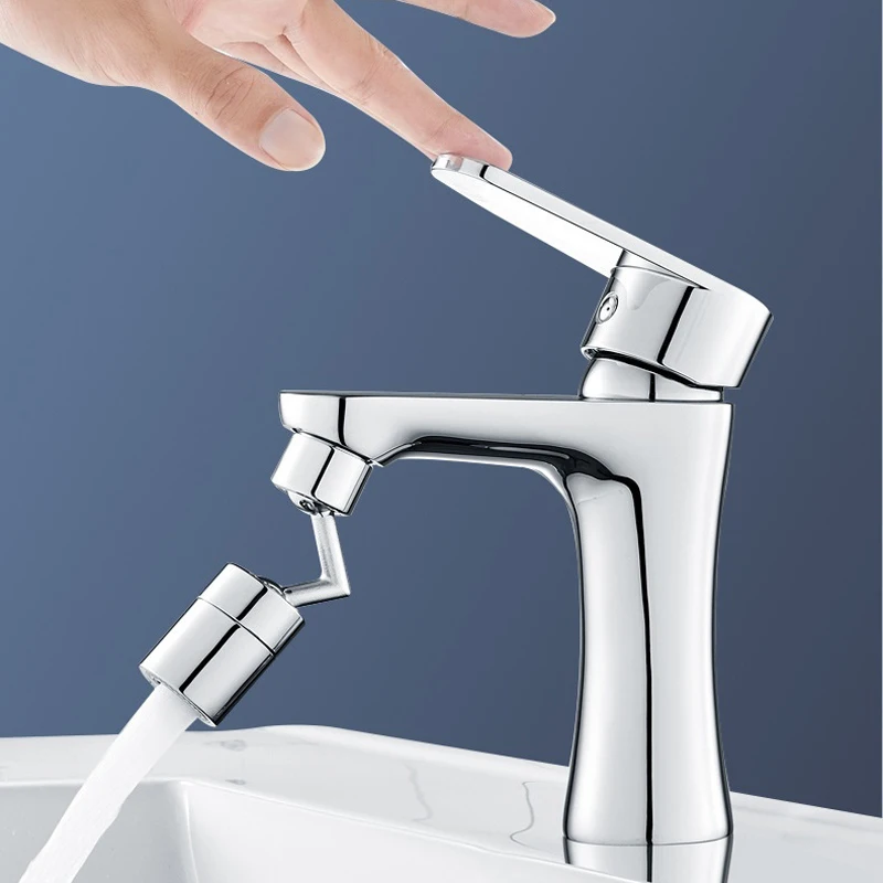 

Universal 720 Degree Faucet Head Splash Filter Spray Wash Basin Kitchen Tap Extender Nozzle Adapter Tap Flexible Faucets Sprayer