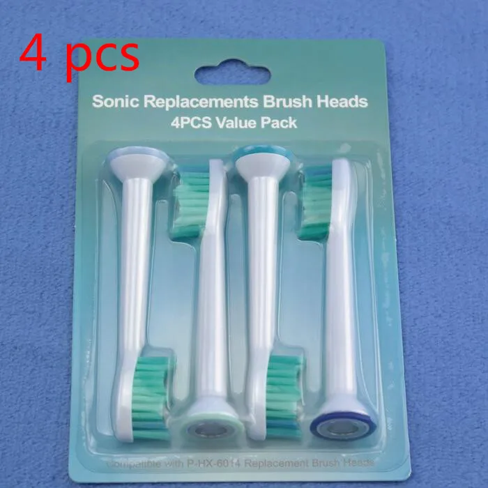 

4 шт. HX6014 зубная щетка для Sonicare FlexCare Бриллиант Чистой HX6064 HX6930 HX9340 HX6950 HX6710 HX9140 HX6530