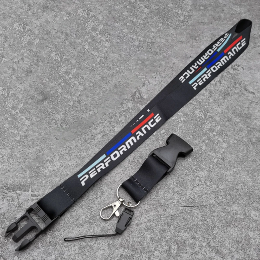 Lanyard for Car Keys ID Holders Cell Phone Neck Straps car keychain Performance For BMW E46 F30 E90 E60 F20 F10 E36 E39 E87 G30 |