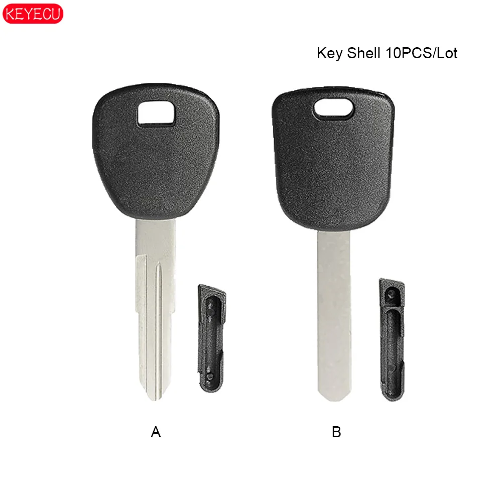 

KEYECU 10 шт./лот чехол для ключа-транспондера с разъемом Fob для Honda без логотипа
