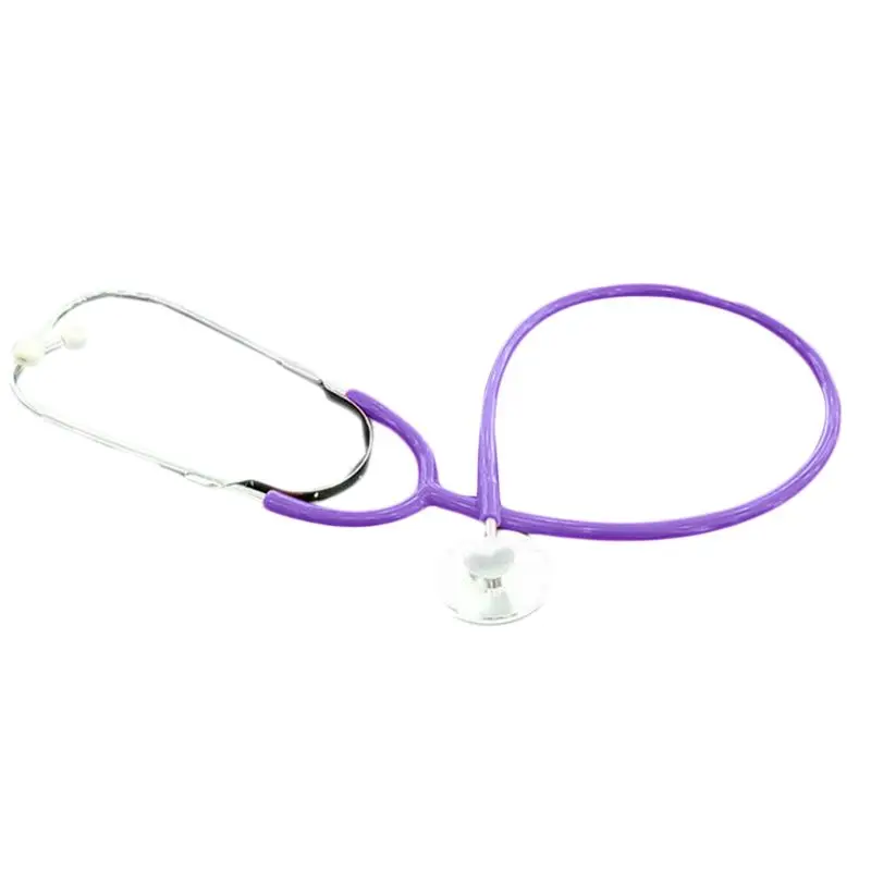 

Kids Doctor Toys 9 Colors Stethoscope Pretend Play Doctors Toy Gifts Children Baby DIY Simulation Stethoscopes