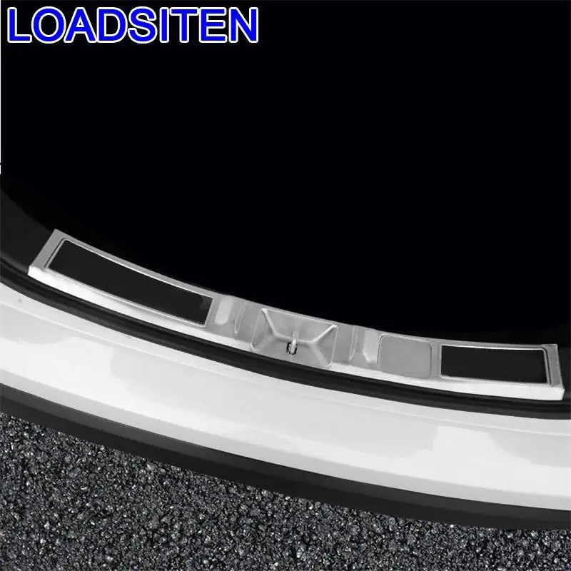 Автомобильная хромированная задняя панель багажника ножная педаль внешние