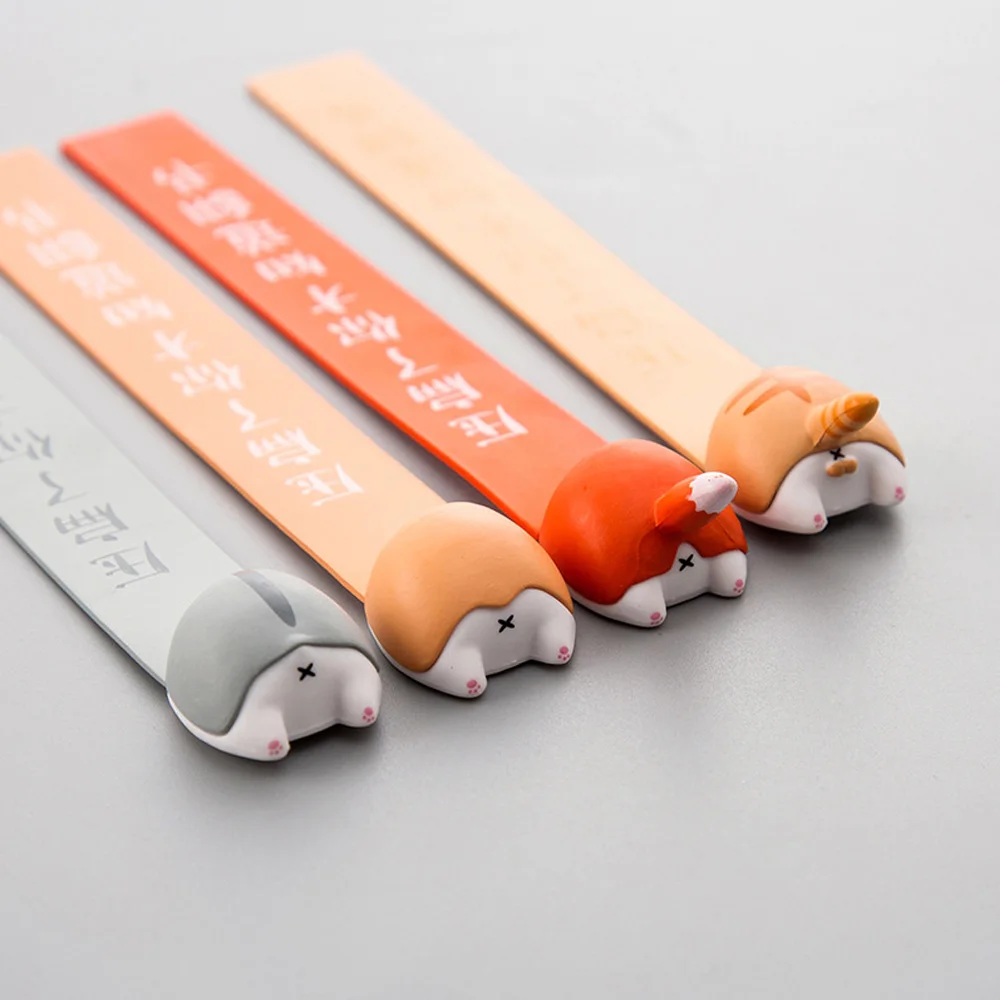 Милый мультфильм собака кошка хомяк лисица задница новая книга предмет для