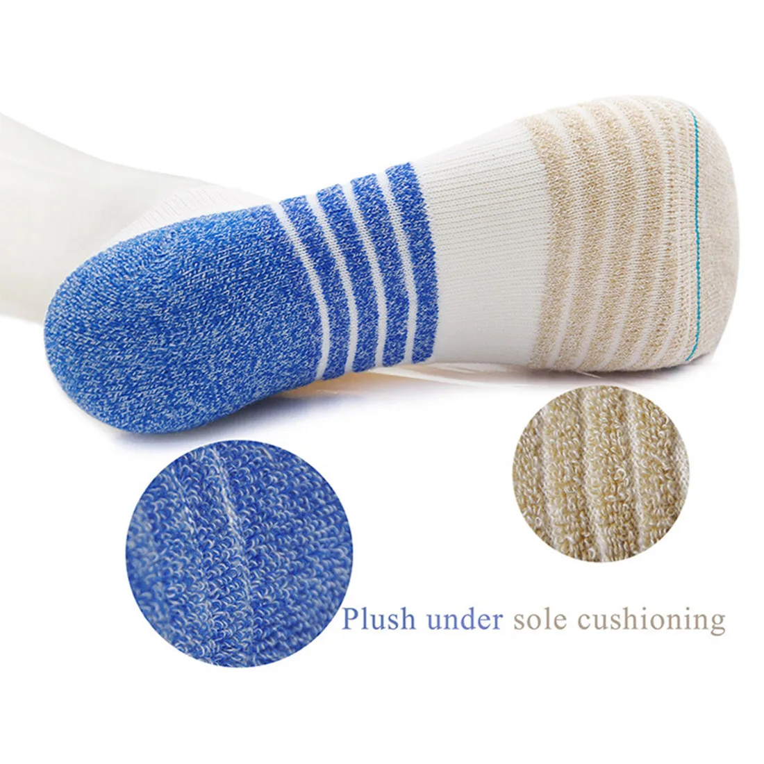 

Mens Ankle Athletic Low Cut Socks Performance Cotton Running Sports Cushioned Breathable Youth Tab Sock