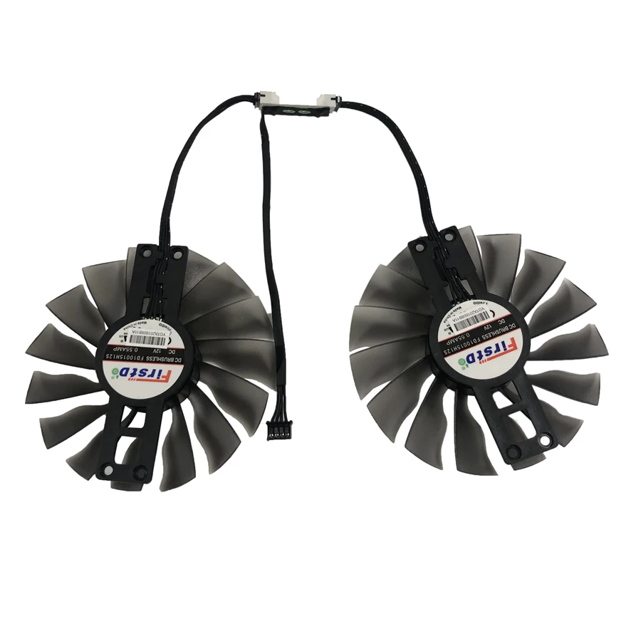 FD10015H12S 95 мм GTX 1070 Ti GPU кулер графический вентилятор для GeForce Palit GTX1070 JetStream карты