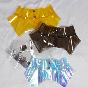 Clear Korean Fashion and Trends PVC Plastic Transparent Girdle Female Accessori Harajuku Wide Woman Belt for Dress Girls Clothes