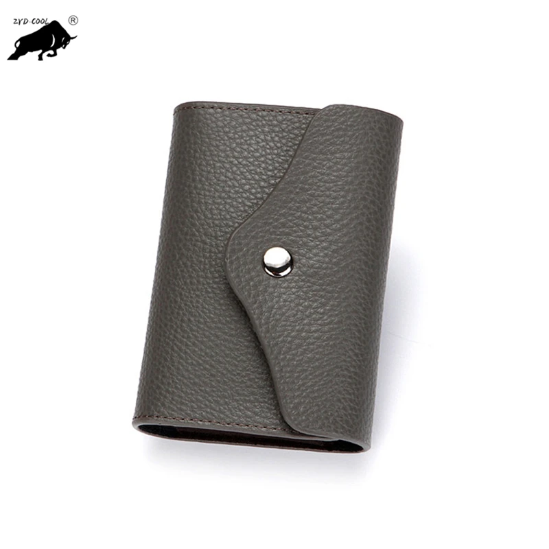 RFID Wallet Women Men Double Zippers Coins Purse Slim Leather Accordion style ID Credit Card Holders Cases | Багаж и сумки