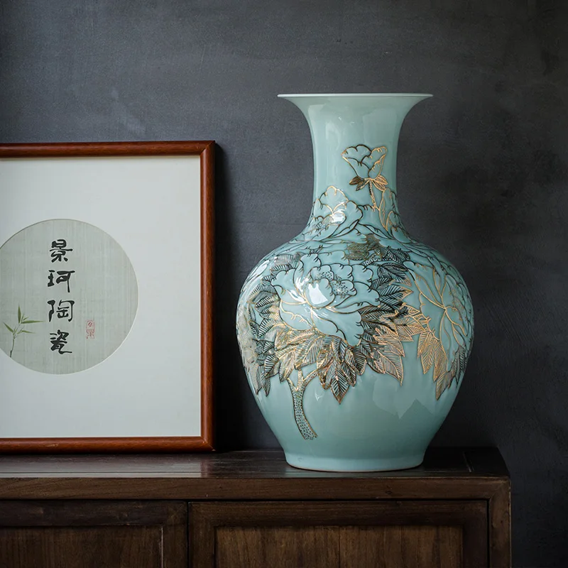 Британская Роскошная керамическая ваза opro украшение из трех частей европейский