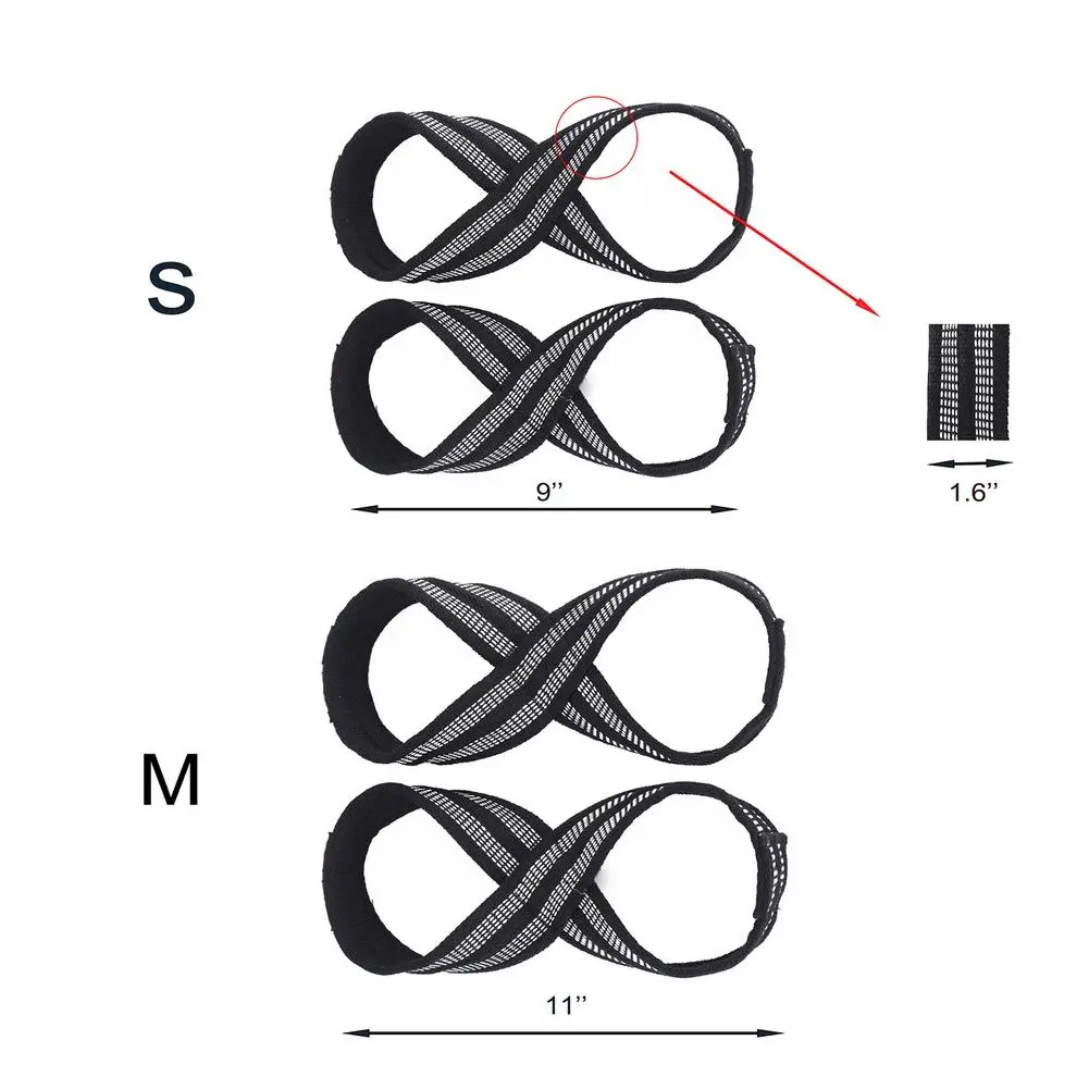 

Figure 8 Weight Lifting Straps Wrist Strap for Pull-ups Horizontal Bar Powerlifting Gym Fitness Bodybuilding Equipment