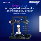 3D принтер CREALITY Ender-3 V2PROнить PLA, ABS, PETG, нейлон, FLEX  DIY KIT AnycubicДоставка из России