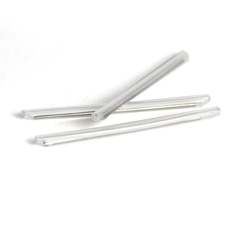 500-1000pcs/Lot Fiber Cable Shrink Sleeves Fusion Thin tube single needle FTTH Heat Shrinkable Splicing Protector Hot Melt Tube
