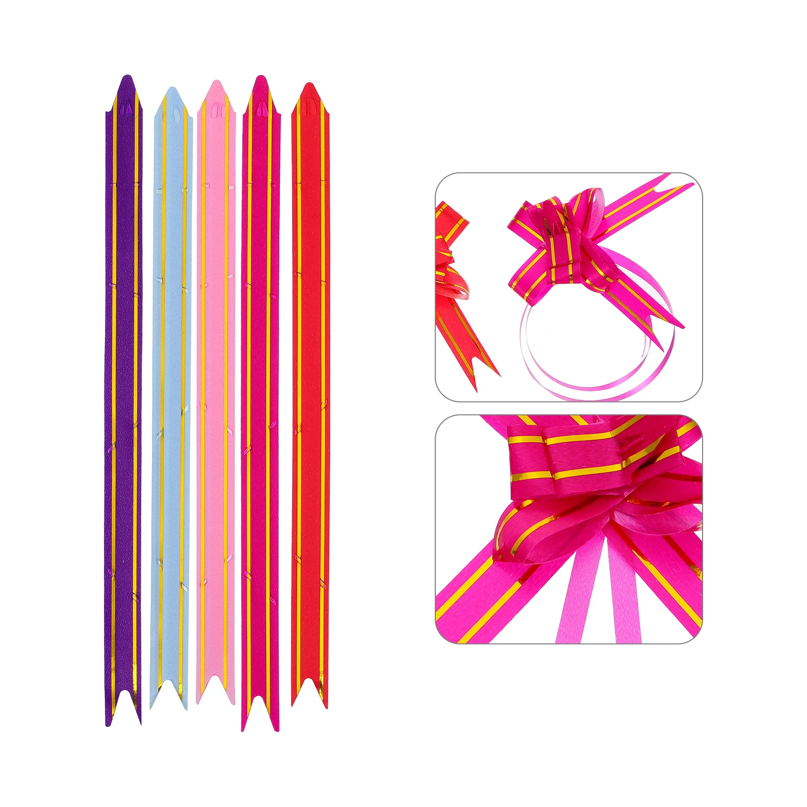 

1 пакет из 1000 шт. разноцветных цветочных бантов для упаковки подарков для рукоделия