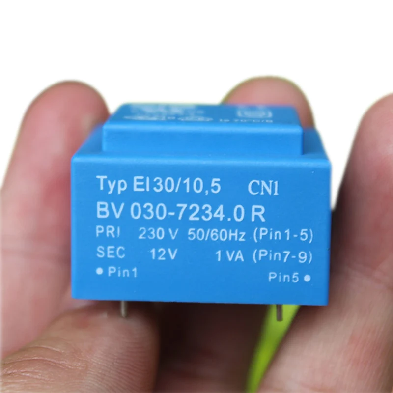 

1PC Sealed Waterproof Transformer 220V to 12V 1W AC power supply Epoxy Resin Nice work in AC scooter and can be work in rain