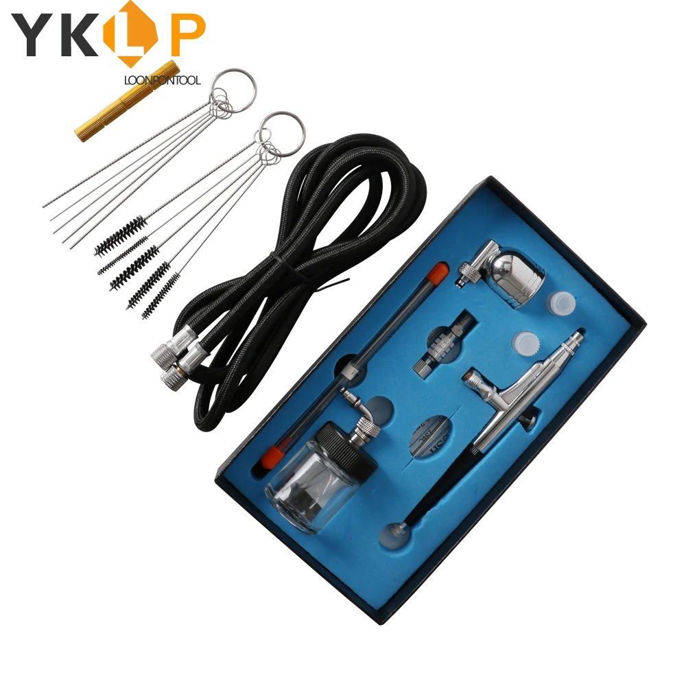 Гравитационный распылитель комплект аэрографа двойного действия краска