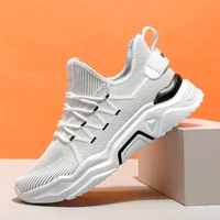 2020 light running shoes fly weave casual sneakers men hida md outsole breathable male sneakers slip on sport shoes