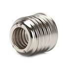 5 шт. серебристый Цвет лампа Конвертор гнездо светильник лампа держатель адаптер