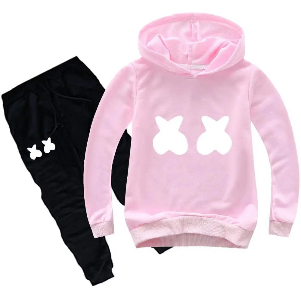 От 2 до 16 лет костюм со смайликом для девочек комплекты одежды весенне-Осенняя