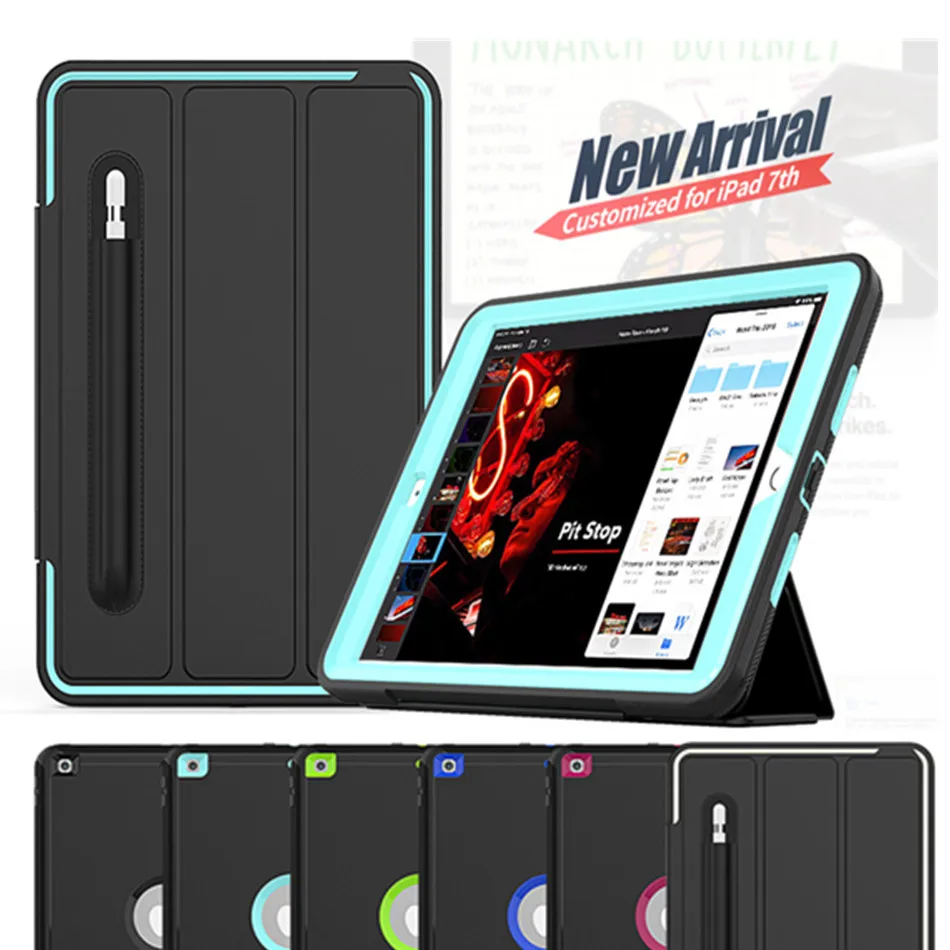 Чехол для iPad 10 2 2019 7 го поколения A2197 A2198 A2200 сверхмощный полноразмерный прочный