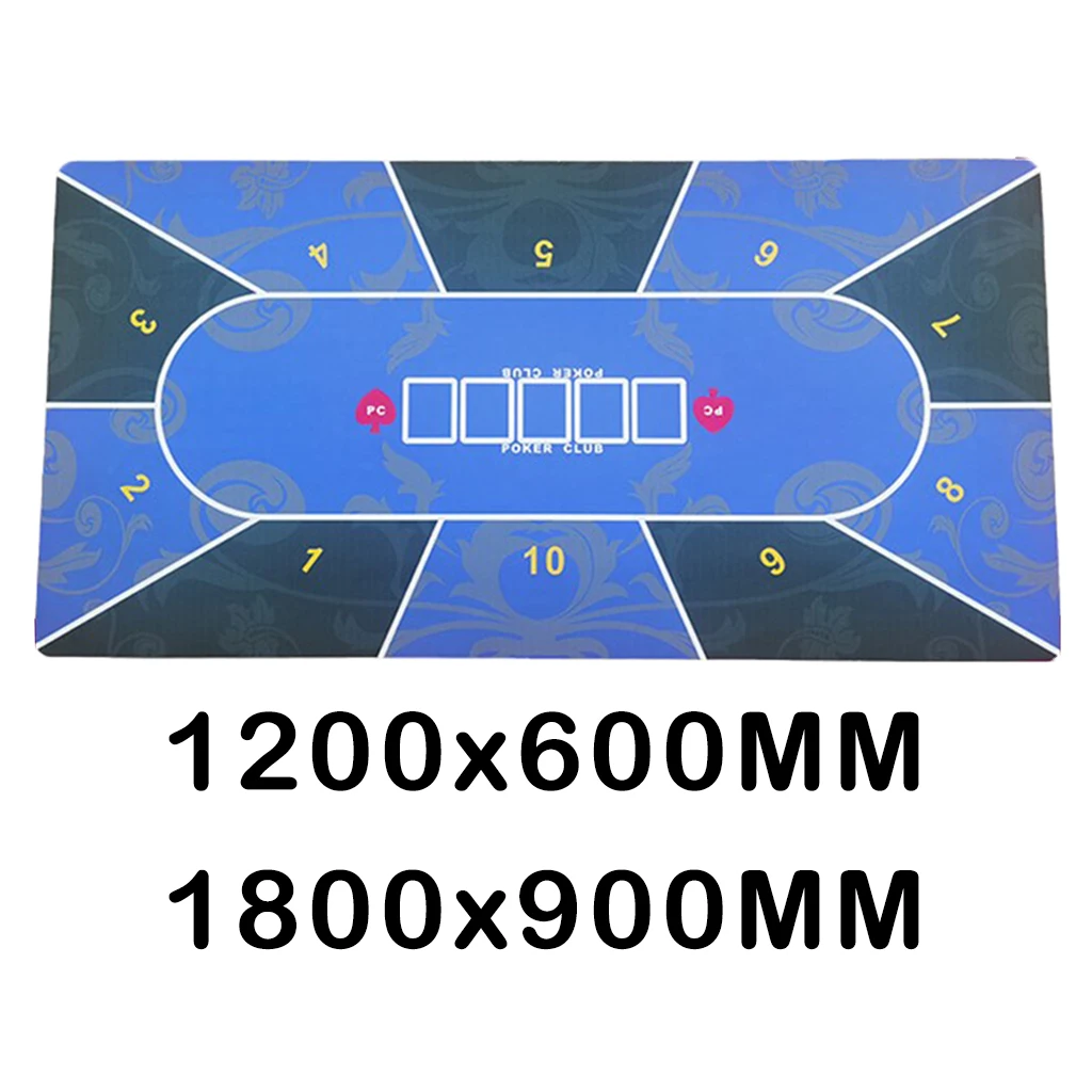 

Home Poker Table Layout Gambling Tabletop Mat Craps Gaming Layouts Pad