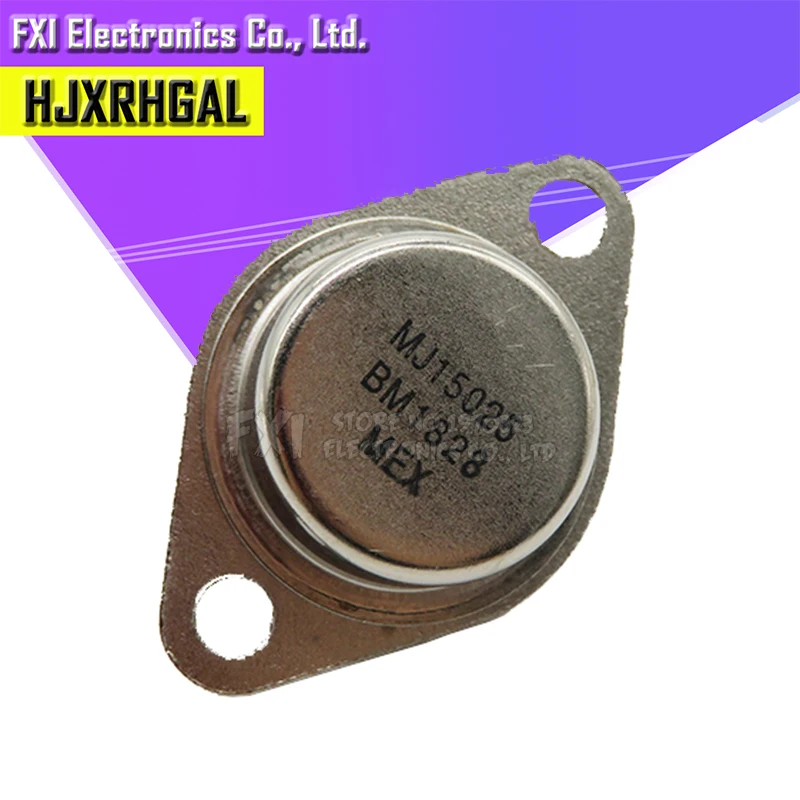 

5PCS MJ15025 MJ15025G TO-3 New original