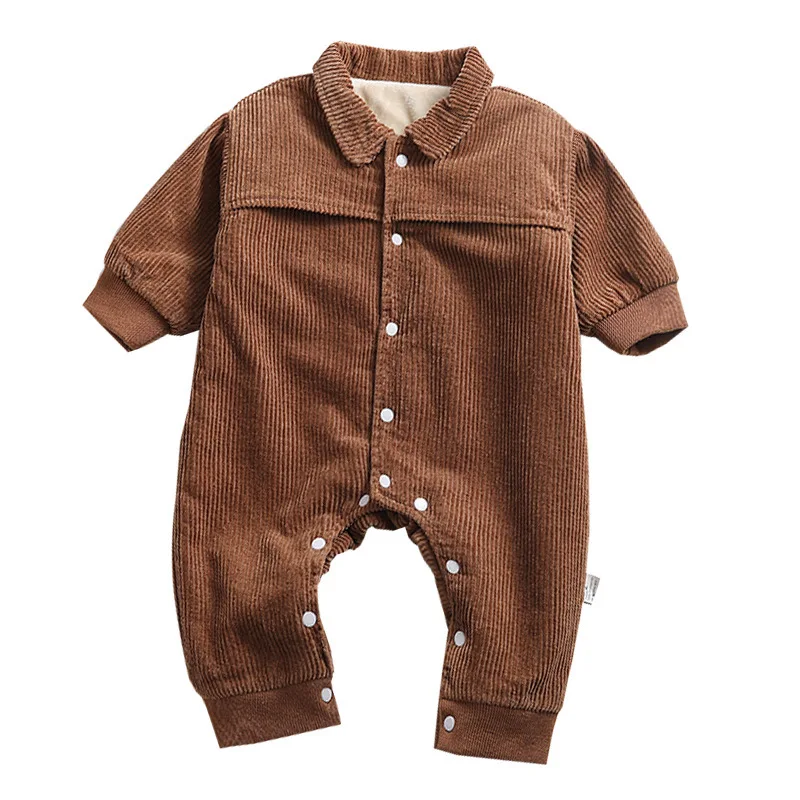 

2020 New Babys Girls Thicken Overalls Autumn Winter Cotton Fashion Babys Pants